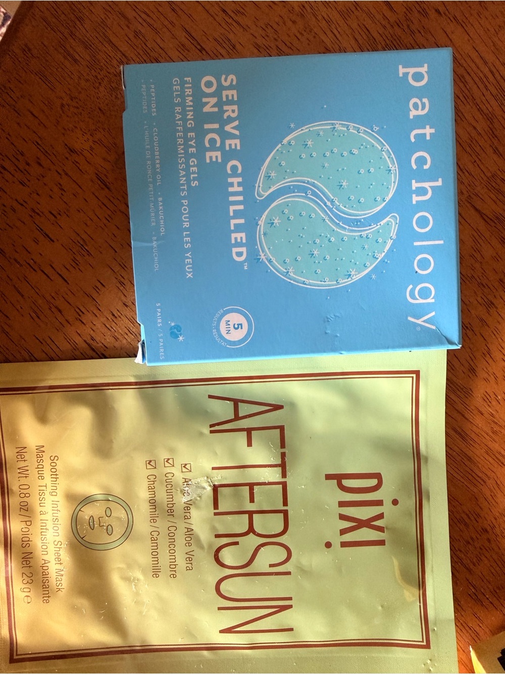 Patchology Serve Chilled Eye Gels & Pixi AfterSun Sheet Mask Duo